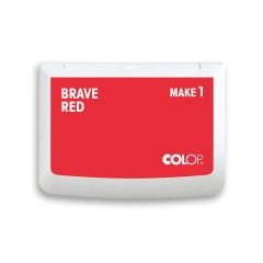 COLOP MICRO-MAKE 1 Tampons encreur - brave red