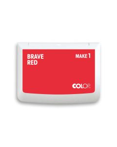 COLOP MICRO-MAKE 1 Tampons encreur - brave red