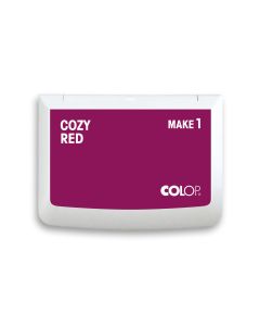 COLOP MICRO-MAKE 1 Tampons encreur - cozy red