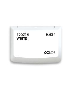COLOP MICRO-MAKE 1 Tampons encreur - frozen white